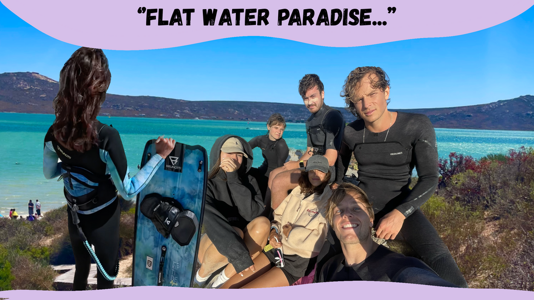 Kitesurfing in Langebaan South-Africa